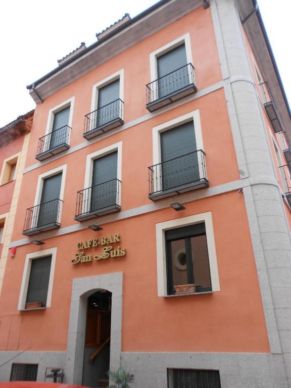 Hotel San Luis San Ildefonso Bagian luar foto